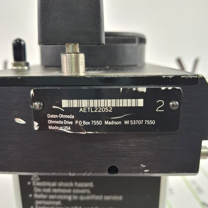 Datex-Ohmeda Tec 6 Plus Desflurane Vaporizer