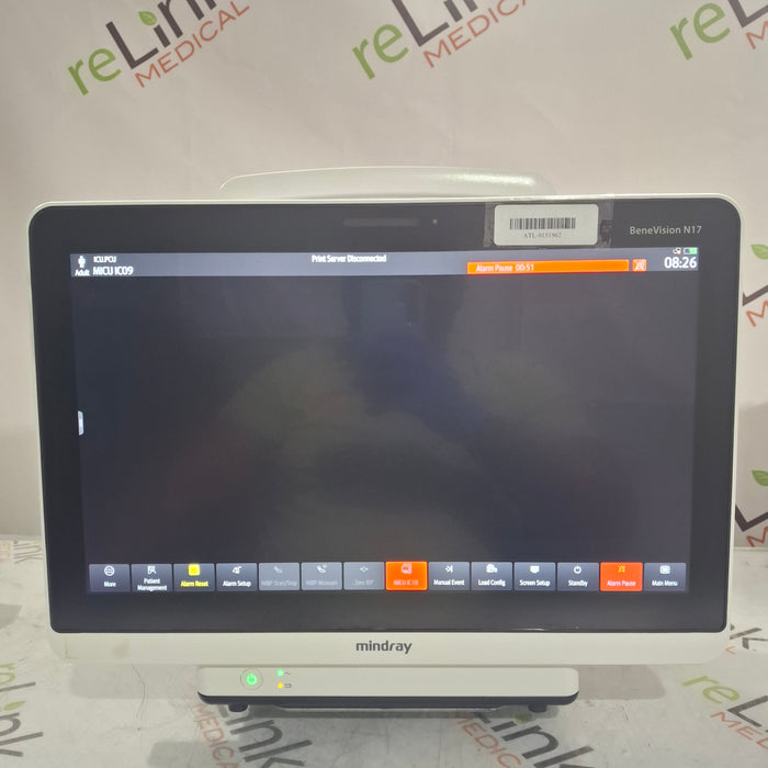 Mindray Benevision N17 Patient Monitor