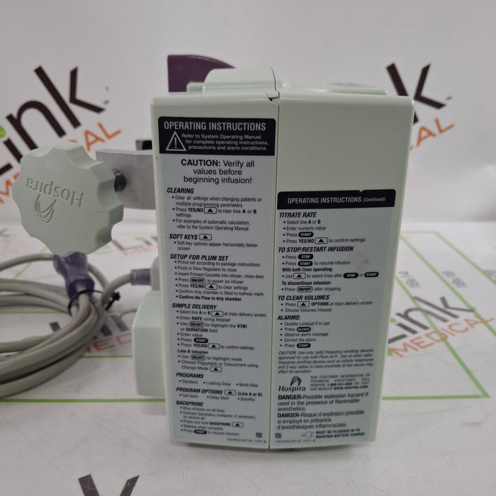 Hospira Plum A+ Infusion Pump