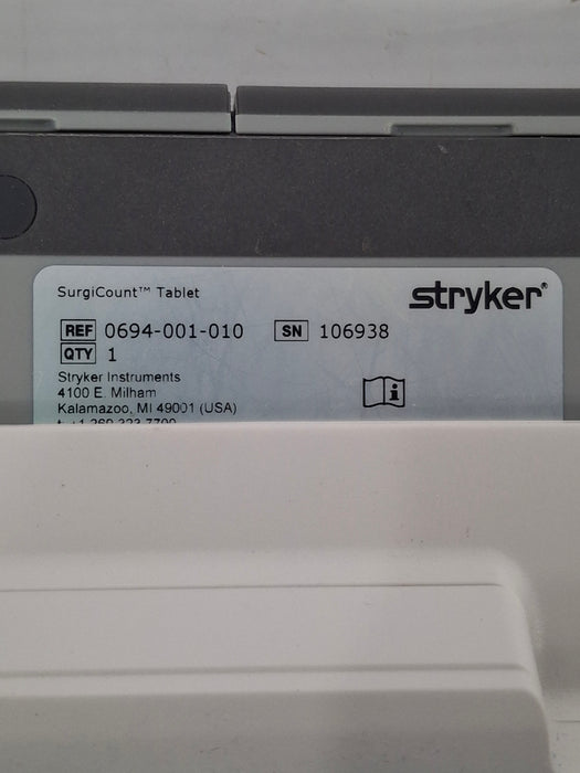 Stryker 0694-001-010 SurgiCount Tablet