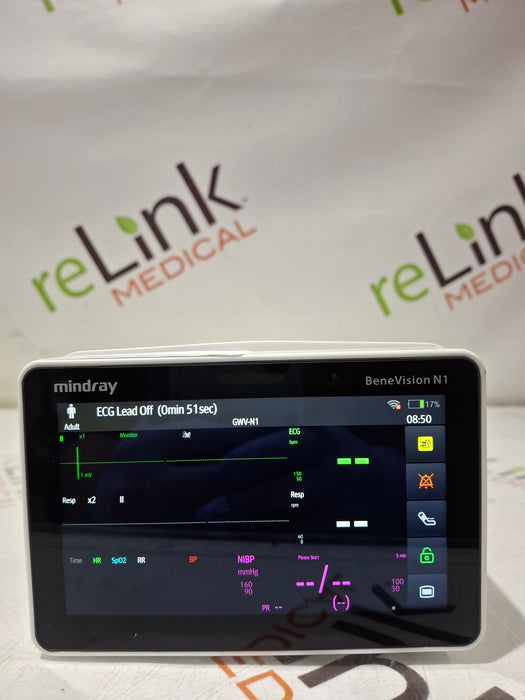 Mindray Benevision N1 Nellcor Transport Monitor