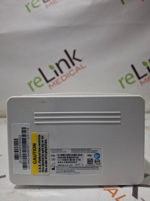 Mindray Benevision N1 Nellcor Transport Monitor