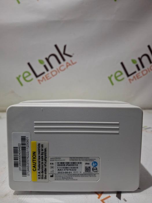Mindray Benevision N1 Nellcor Transport Monitor