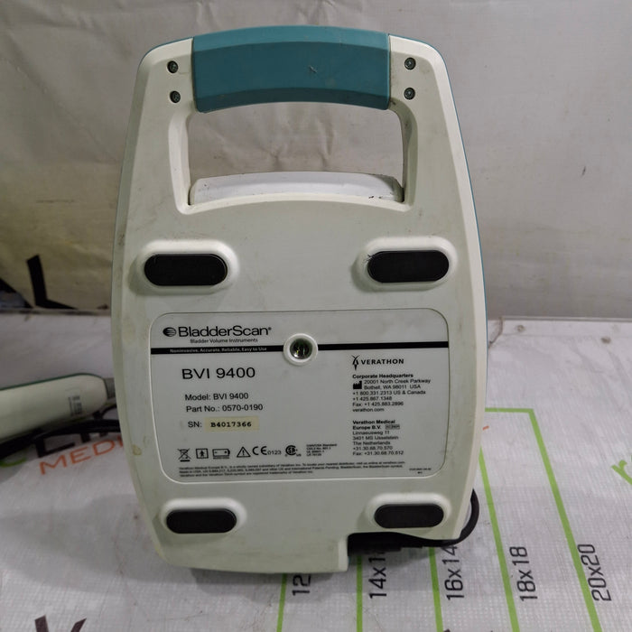 Verathon Medical, Inc BVI 9400 Bladderscan