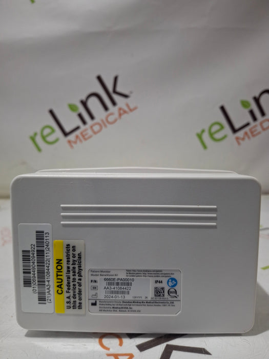 Mindray Benevision N1 Nellcor Transport Monitor