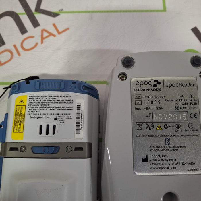 Epocal, Inc Epocal, Inc Epoc Reader Handheld Blood Analyzer Clinical Lab reLink Online