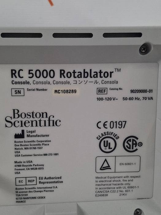 Boston Scientific RC 5000 Rotablator