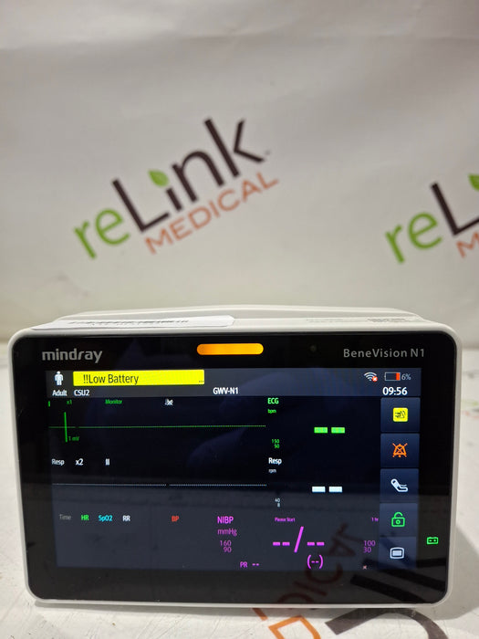 Mindray Benevision N1 Nellcor Transport Monitor