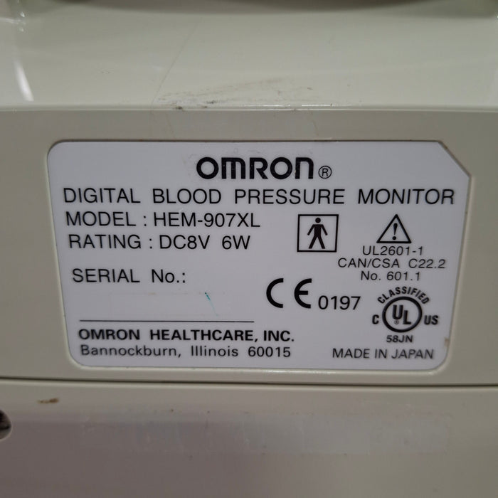 Omron HEM-907XL Blood Pressure Monitor
