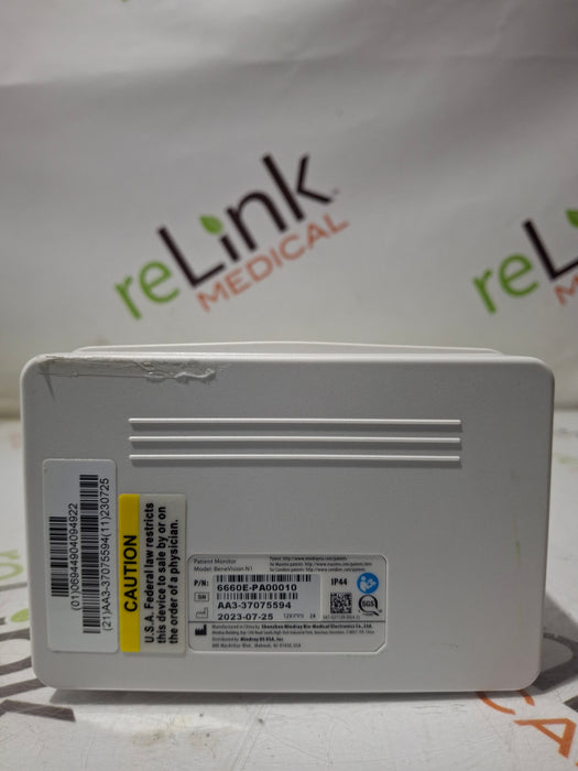 Mindray Benevision N1 Nellcor Transport Monitor