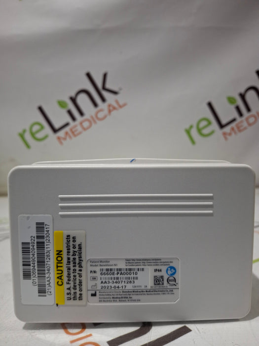 Mindray Mindray Benevision N1 Nellcor Transport Monitor Patient Monitors reLink Online