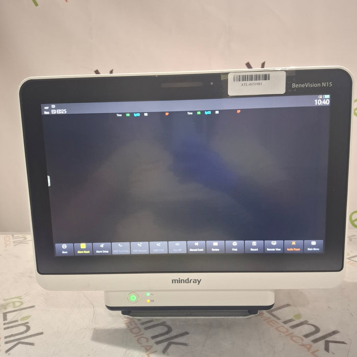 Mindray Benevision N15 Patient Monitor