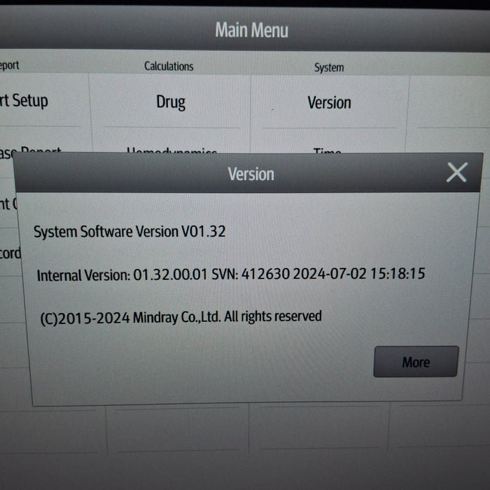 Mindray Benevision N15 Patient Monitor