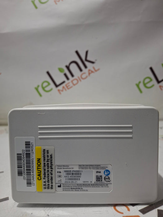 Mindray Benevision N1 Nellcor Transport Monitor