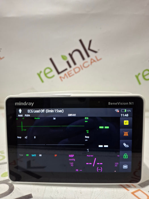 Mindray Benevision N1 Nellcor Transport Monitor