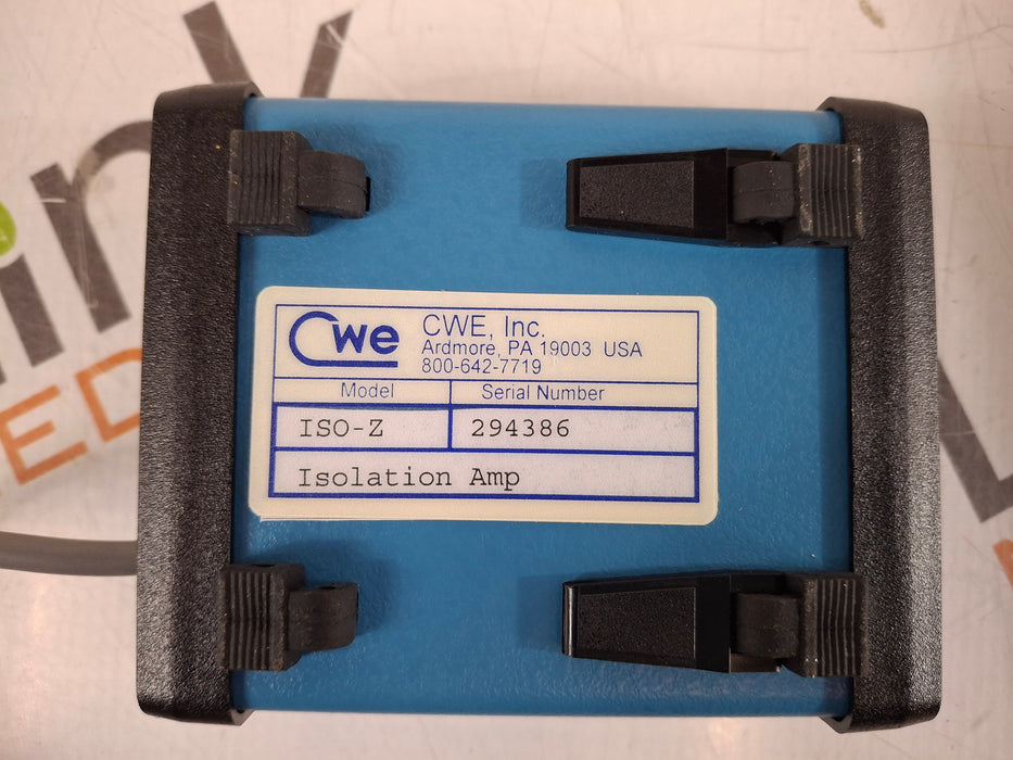 CWE Inc BMA-200 AC/DC Bioamplifier w/ISO-Z Isolation Head Stage