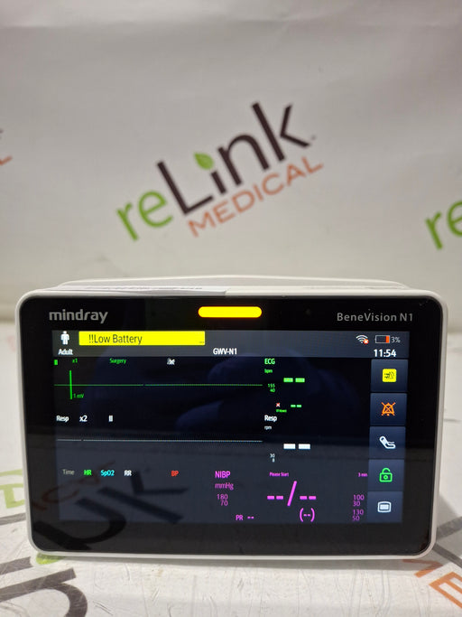 Mindray Mindray Benevision N1 Nellcor Transport Monitor Patient Monitors reLink Online