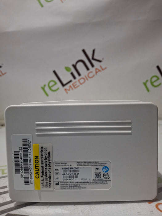 Mindray Benevision N1 Nellcor Transport Monitor