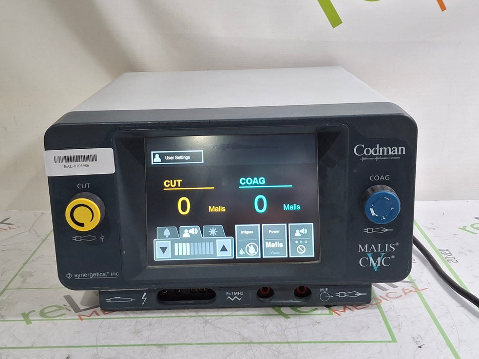 Codman Malis CMC V Bipolar Electrosurgical Unit