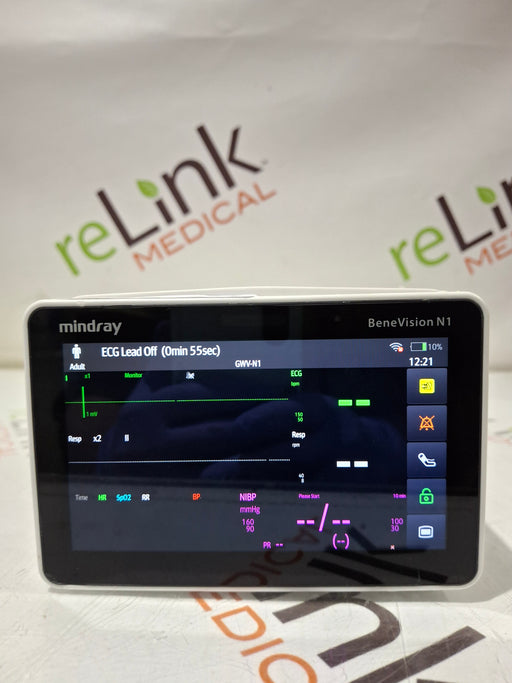 Mindray Mindray Benevision N1 Nellcor Transport Monitor Patient Monitors reLink Online