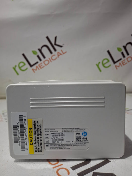 Mindray Mindray Benevision N1 Nellcor Transport Monitor Patient Monitors reLink Online