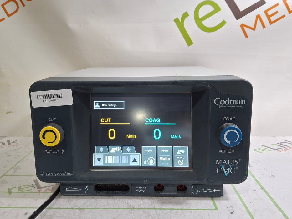 Codman Malis CMC V Bipolar Electrosurgical Unit