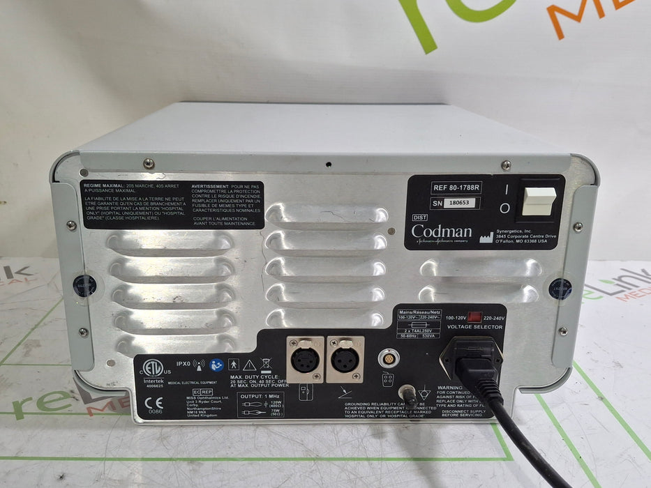 Codman Malis CMC V Bipolar Electrosurgical Unit
