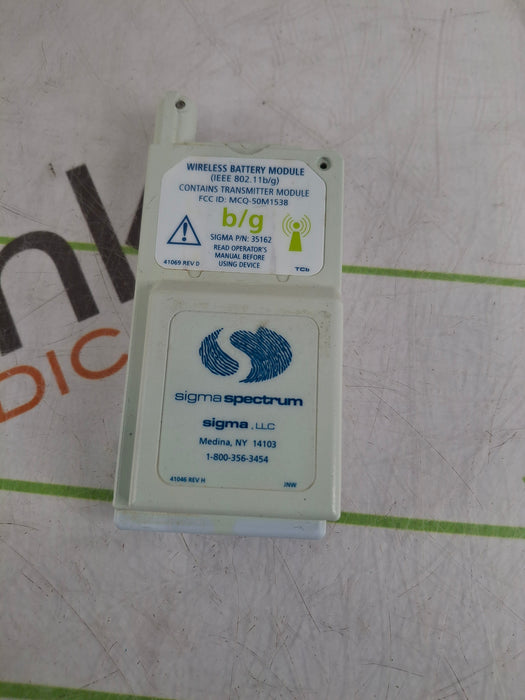 Baxter Sigma Spectrum 35162 B/G Battery