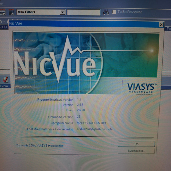 Viasys Healthcare Vasoguard System Peripheral Vascular Evaluation