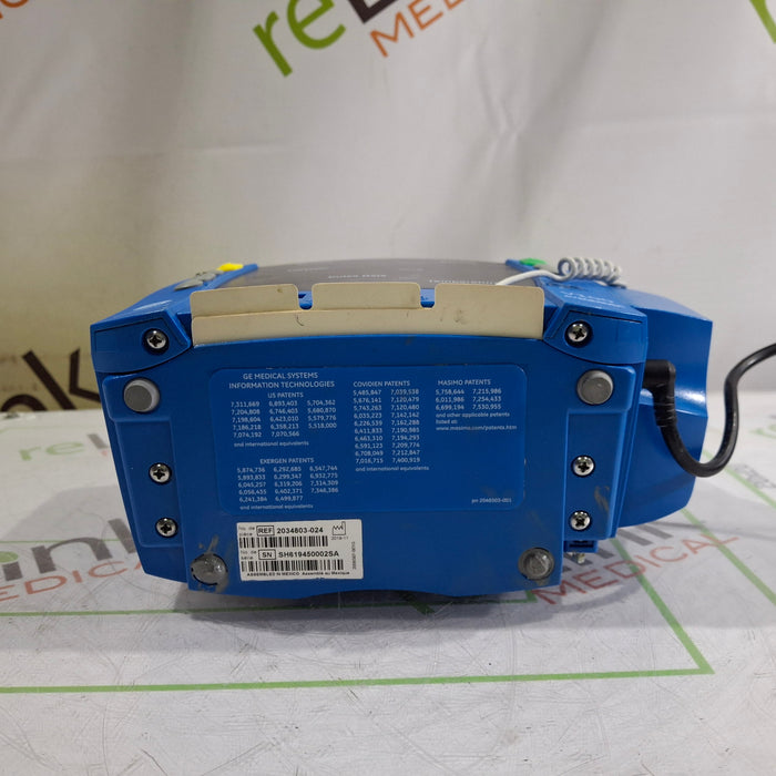 GE Healthcare Dinamap V100 - NIBP, SpO2, Temp Vital Signs Monitor