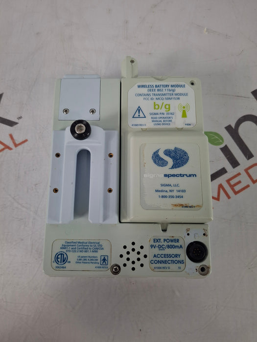 Baxter Sigma Spectrum with B/G Battery Infusion Pump
