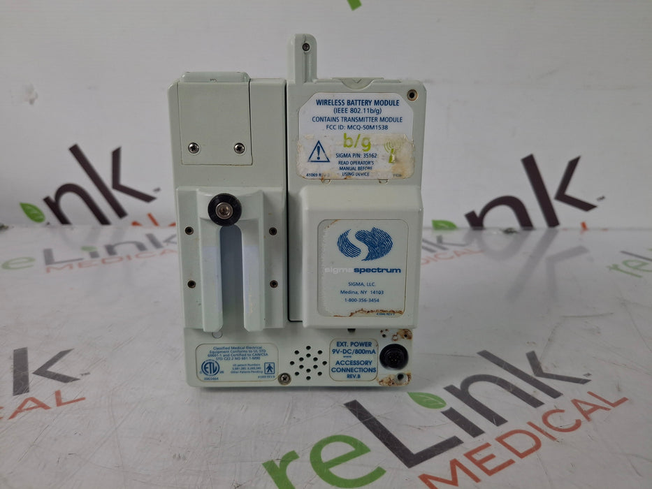 Baxter Sigma Spectrum with B/G Battery Infusion Pump