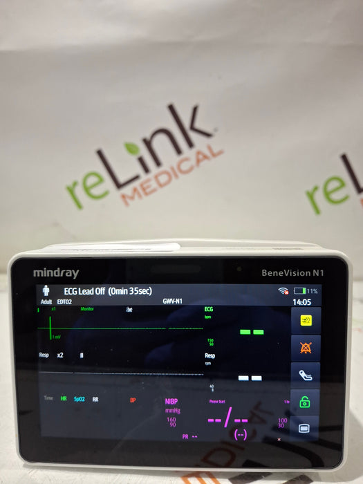 Mindray Benevision N1 Nellcor Transport Monitor