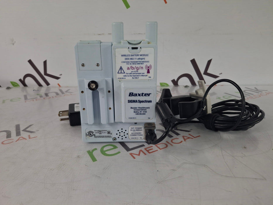 Baxter Sigma Spectrum with A/B/G/N Battery Infusion Pump