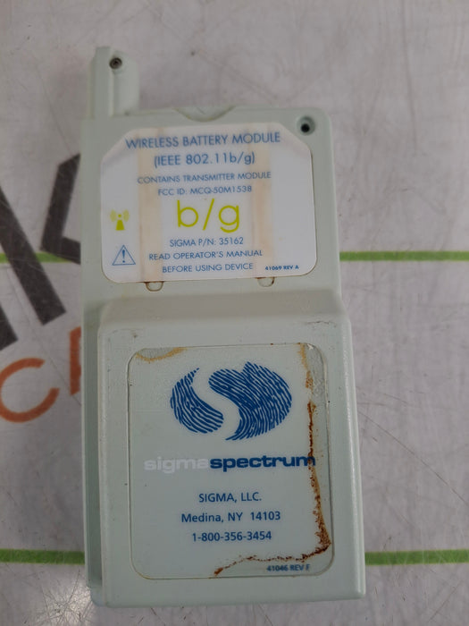 Baxter Sigma Spectrum 35162 B/G Battery