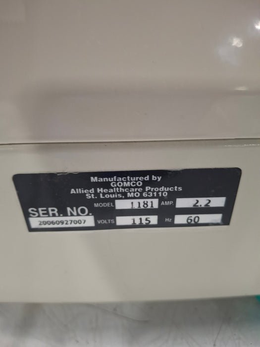 Gomco 1181 Portable Aspirator