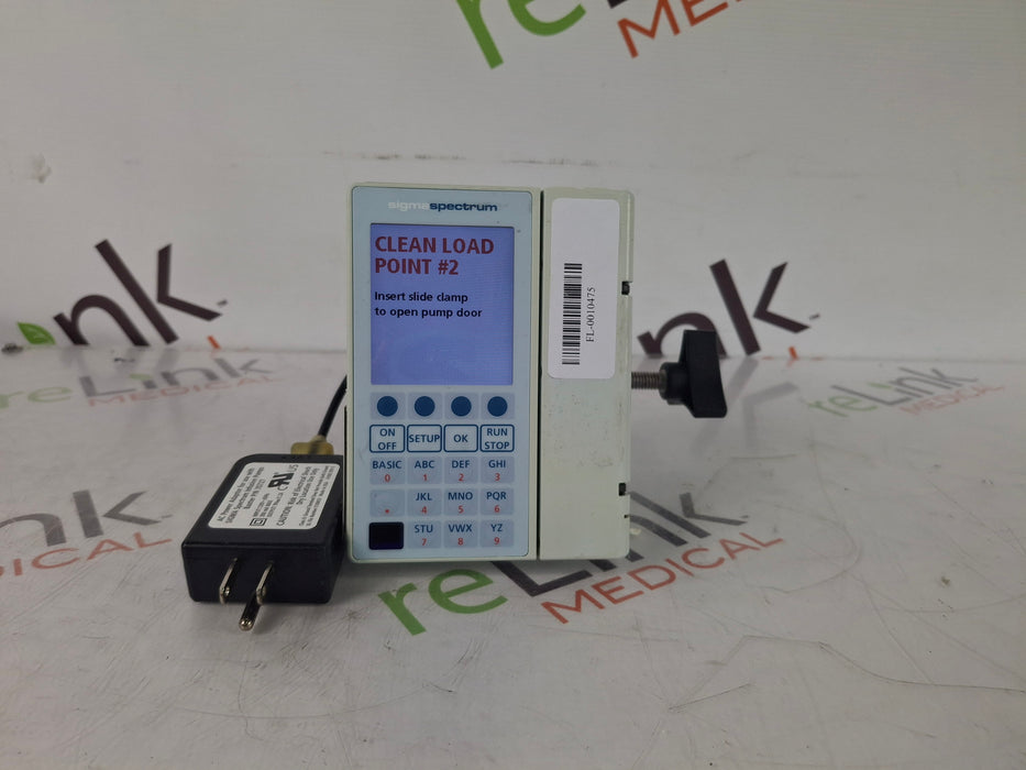 Baxter Sigma Spectrum w/Non Wireless or No Battery Infusion Pump