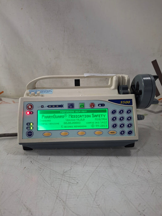 Smiths Medical Medfusion 3500 Version 6 Syringe Infusion Pump