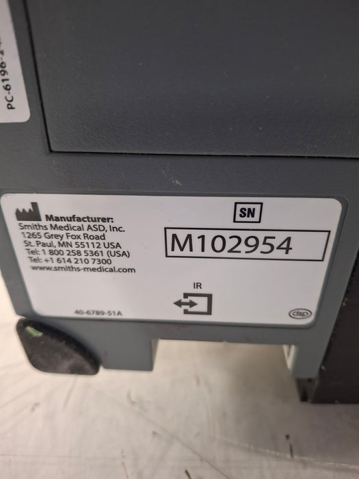 Smiths Medical Medfusion 3500 Version 6 Syringe Infusion Pump