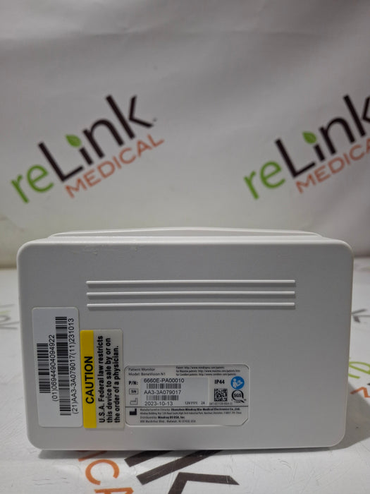Mindray Benevision N1 Nellcor Transport Monitor