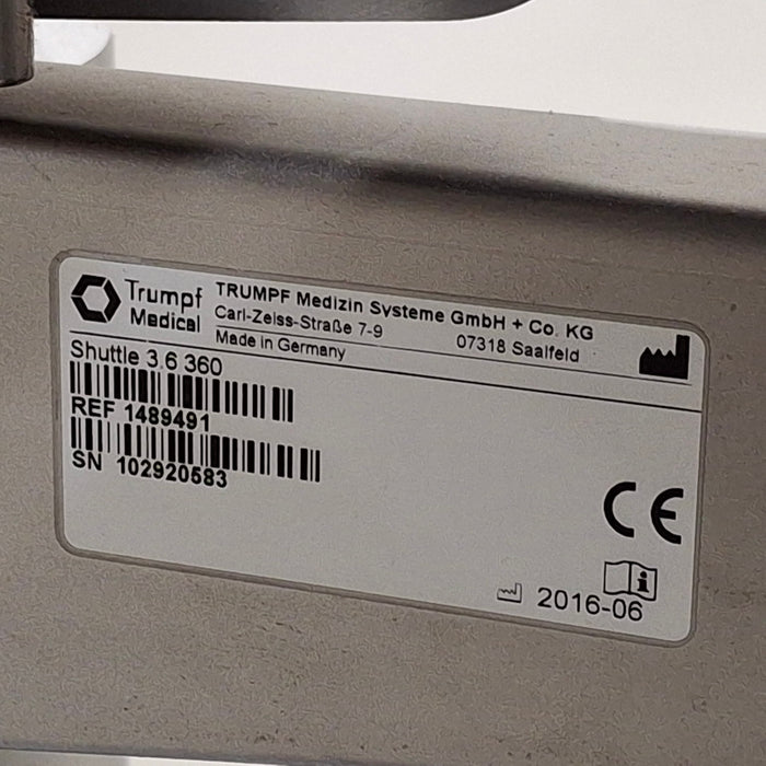 TRUMPF 3.6 360 Shuttle Surgical Table