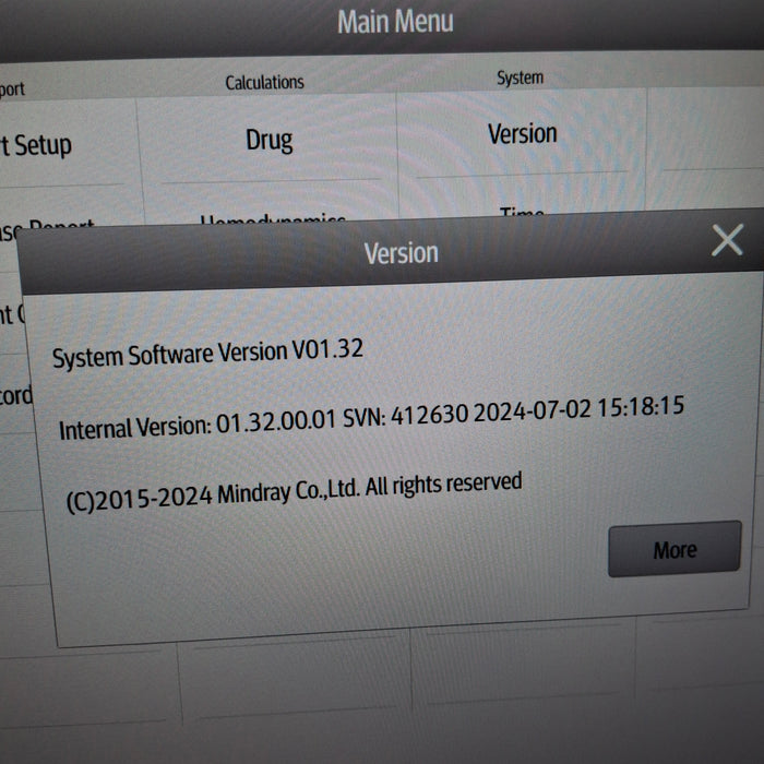Mindray Benevision N15 Patient Monitor