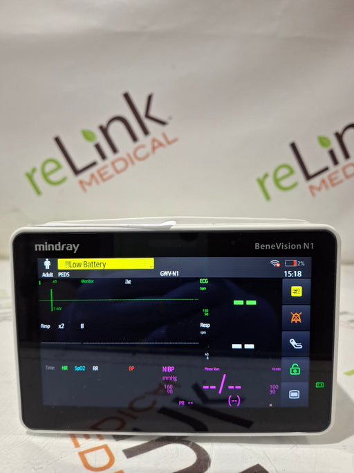 Mindray Mindray Benevision N1 Nellcor Transport Monitor Patient Monitors reLink Online