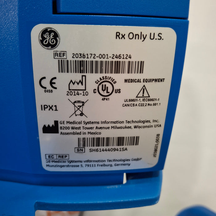 GE Healthcare Dinamap V100 - NIBP, SpO2, Temp Vital Signs Monitor