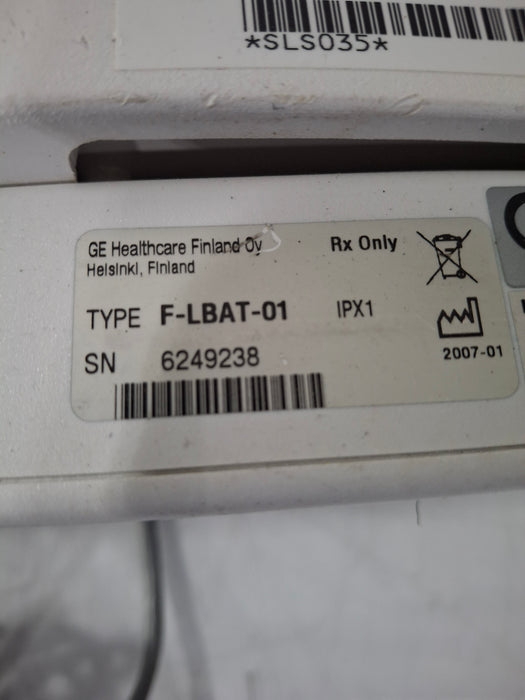 GE Healthcare Datex-Ohmeda F-LBAT-01 Patient Monitor