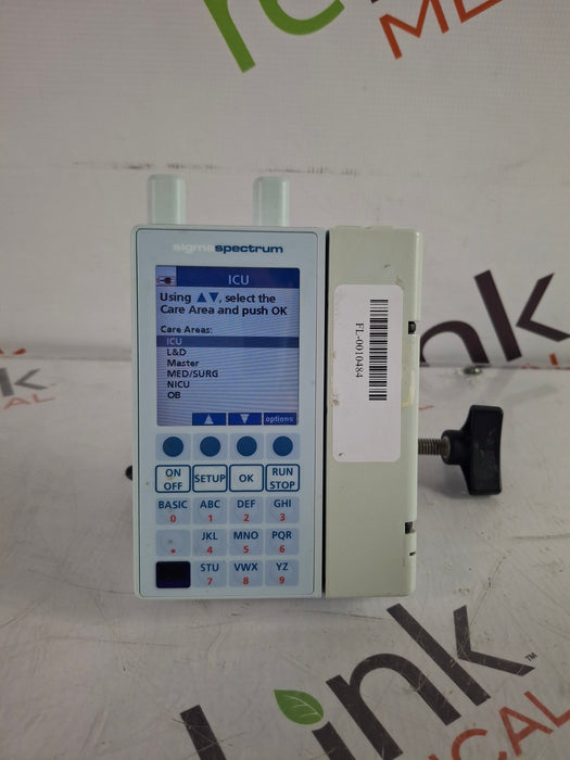 Baxter Sigma Spectrum 6.05.14 with A/B/G/N Battery Infusion Pump