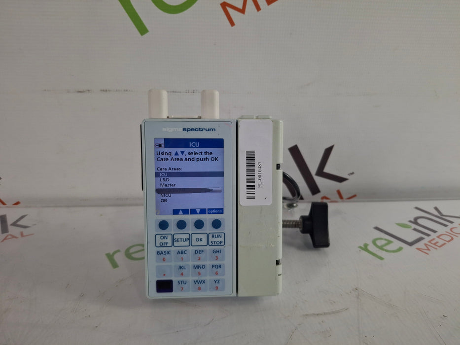 Baxter Sigma Spectrum with A/B/G/N Battery Infusion Pump