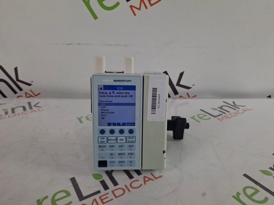Baxter Sigma Spectrum with A/B/G/N Battery Infusion Pump