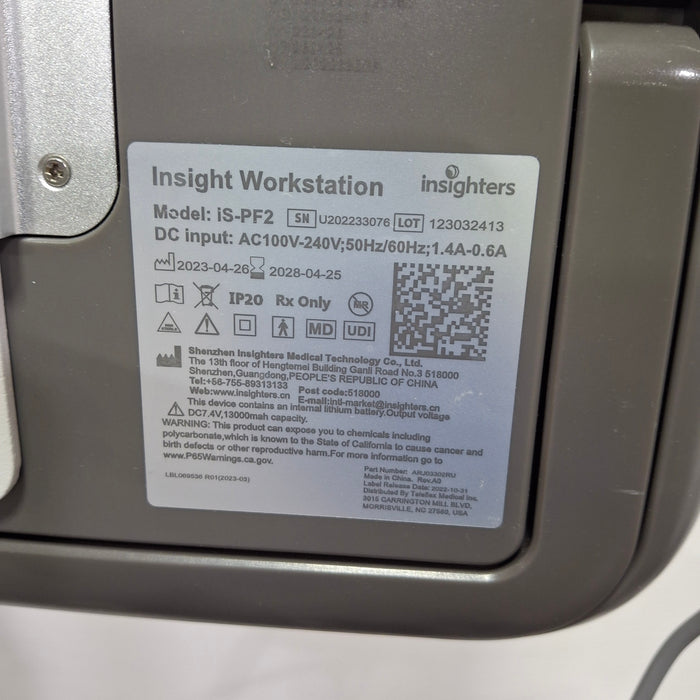 Shenzen Insighters Medical iS-PF2 Insight Workstation w/ iS6-H Laryngoscope