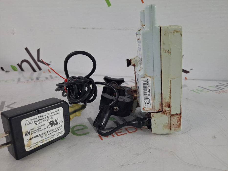 Baxter Sigma Spectrum with A/B/G/N Battery Infusion Pump